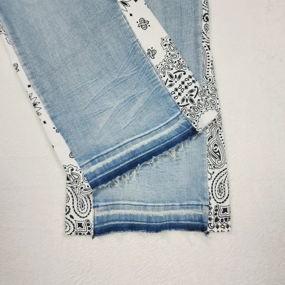 Rockstar Original Jeans Mens Size 44 Blue Distressed Stretch Denim Pants NWT